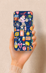 Tecno Spark 30C Uyumlu Summer Desenli Silikon Kılıf