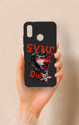 Huawei P20 Lite Uyumlu Sync Die Desenli Silikon Kılıf
