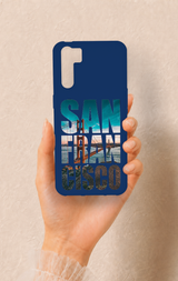 Oppo A91 Uyumlu San Francisco Desenli Silikon Kılıf