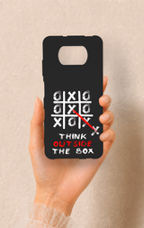Poco X3 Uyumlu Out Side The Box Desenli Silikon Kılıf