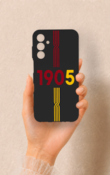 Samsung A15 Uyumlu 1905 Kemer Desenli Silikon Kılıf