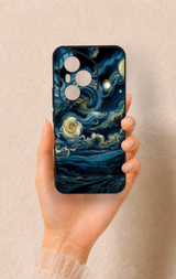 Honor 400 Pro Uyumlu Yıldızlı Gece Desenli Silikon Kılıf