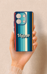 Redmi Note 13 4G Uyumlu Vintage Desenli Silikon Kılıf