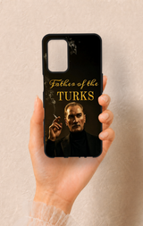 Oppo A55 Uyumlu Father Of The Turks Desenli Silikon Kılıf