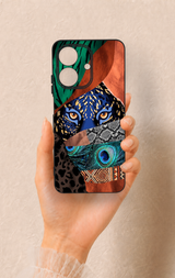Realme Note 60 Uyumlu Amazon Kaplan Desenli Silikon Kılıf