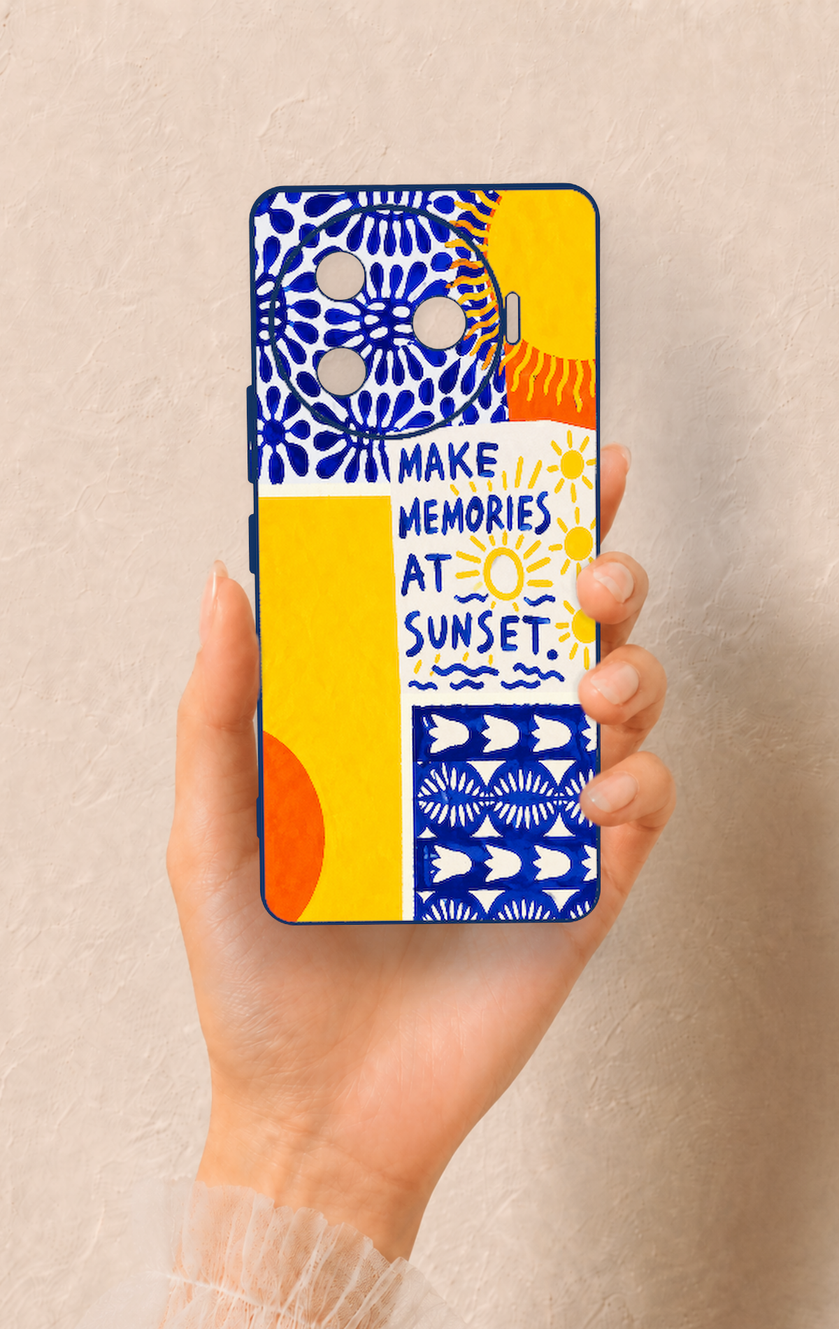 Tecno Camon 30 Pro 5G Uyumlu Sunset Desenli Silikon Kılıf