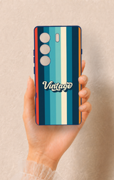 Tecno Camon 40 4G Uyumlu Vintage Desenli Silikon Kılıf