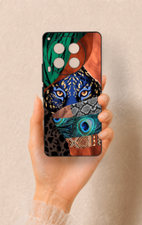 Tecno Camon 30 Uyumlu Amazon Kaplan Desenli Silikon Kılıf