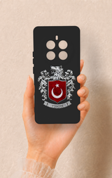 Realme 12 Pro Uyumlu Türk Arma Desenli Silikon Kılıf