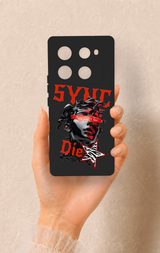 İnfinix Note 40 Pro Uyumlu Sync Die Desenli Silikon Kılıf