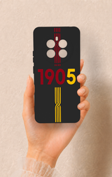 Realme 12 4G Uyumlu 1905 Kemer Desenli Silikon Kılıf