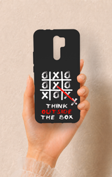 Redmi 9 Uyumlu Out Side The Box Desenli Silikon Kılıf