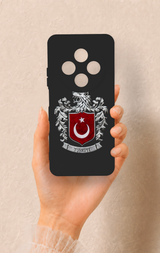 Redmi 14C Uyumlu Türk Arma Desenli Silikon Kılıf