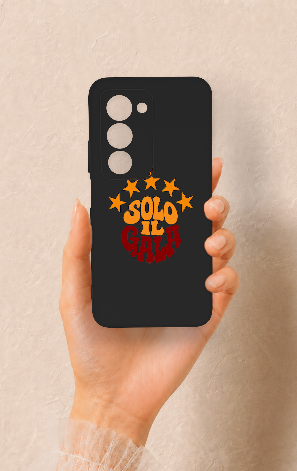Redmi 15 5G Uyumlu Solo IL Gala Desenli Silikon Kılıf