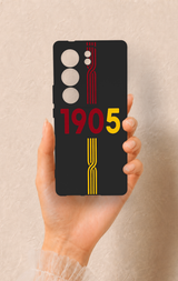 Vivo V29 Uyumlu 1905 Kemer Desenli Silikon Kılıf