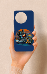 Realme 11 Uyumlu Moto Rider Desenli Silikon Kılıf
