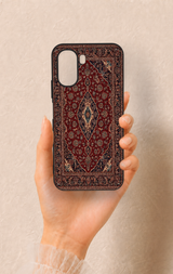 Oppo A6T Uyumlu Acem Halı Desenli Silikon Kılıf