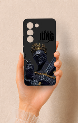 Vivo V30 Lite Uyumlu King Desenli Silikon Kılıf
