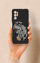 Tecno Pova 3 Uyumlu Self Made Desenli Silikon Kılıf
