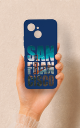 Tecno Spark 40C Uyumlu San Francisco Desenli Silikon Kılıf