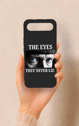 Tecno Spark Slim Uyumlu Atatürk Eyes Desenli Silikon Kılıf