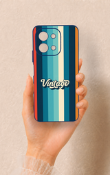 Vivo Y28 Uyumlu Vintage Desenli Silikon Kılıf