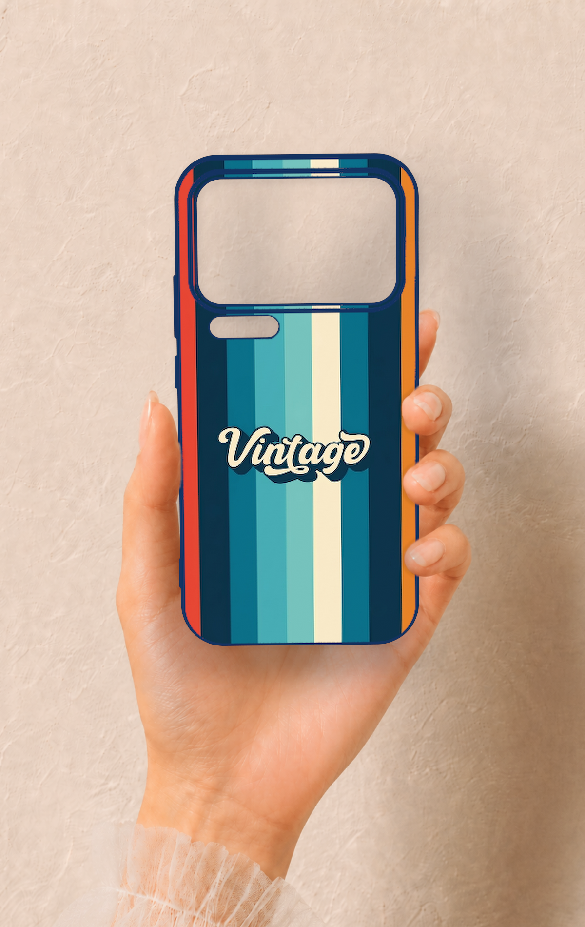 Mi 17 Pro Max Uyumlu Vintage Desenli Silikon Kılıf