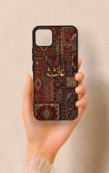 Realme C11 2021 Uyumlu Vintage Halı Desenli Silikon Kılıf