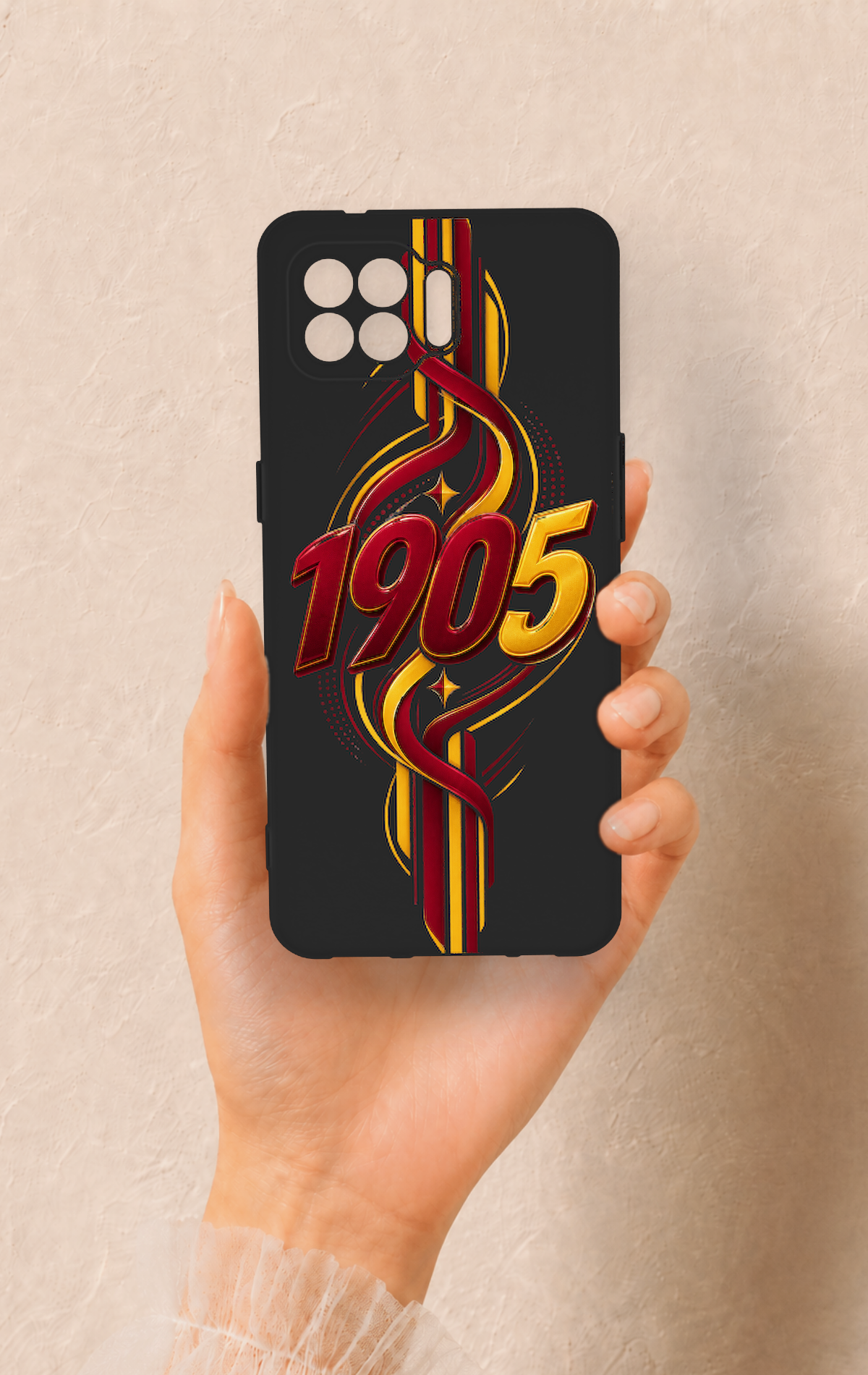 Oppo Reno 4 Lite Uyumlu GS-1905 Desenli Silikon Kılıf
