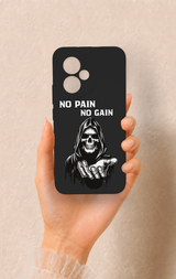 Honor 400 Uyumlu No Pain No Gain Desenli Silikon Kılıf