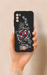 Reeder S19 Max Pro S Uyumlu Rubik Küb Desenli Silikon Kılıf