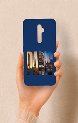 Oppo Reno 2Z Uyumlu Paris Desenli Silikon Kılıf