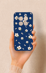 Redmi Note 15 Pro 5G Uyumlu Papatya İnci Desenli Silikon Kılıf