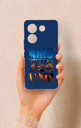 Tecno Caman 20 Pro 5G Uyumlu Amsterdam Desenli Silikon Kılıf