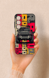 Samsung S23 Uyumlu Defender Truck Desenli Silikon Kılıf