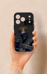iPhone 17 Pro Uyumlu King Desenli Silikon Kılıf