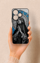 Redmi 13 4G Uyumlu Rahibe Desenli Silikon Kılıf