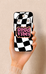 Honor Magic 8 Lite Uyumlu Black Good Vibes Desenli Silikon Kılıf