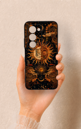 Redmi 15 5G Uyumlu Mistik Güneş Desenli Silikon Kılıf