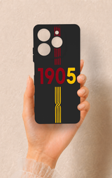 Tecno Spark 10 Pro Uyumlu 1905 Kemer Desenli Silikon Kılıf
