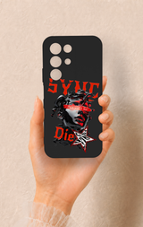 Realme C85 5G Uyumlu Sync Die Desenli Silikon Kılıf