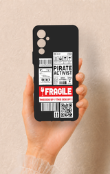 Tecno Pova Neo 4 Uyumlu Fragile Desenli Silikon Kılıf