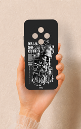 Tecno Spark 30C Uyumlu Fear No Evil Desenli Silikon Kılıf