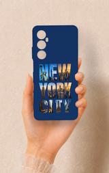 Realme C65 Uyumlu New York City Desenli Silikon Kılıf