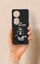 Vivo V40 Uyumlu No Pain No Gain Desenli Silikon Kılıf