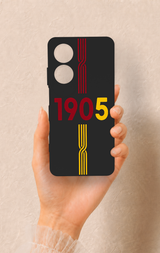 Oppo A60 Uyumlu 1905 Kemer Desenli Silikon Kılıf