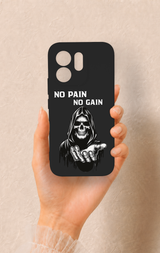 Vivo V70 5G Uyumlu No Pain No Gain Desenli Silikon Kılıf