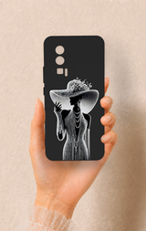 Poco F5 Pro Uyumlu Lady Desenli Silikon Kılıf