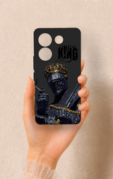 Tecno Camon 20 Pro Uyumlu King Desenli Silikon Kılıf