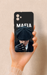 Samsung A04 Uyumlu MAFIA Desenli Silikon Kılıf